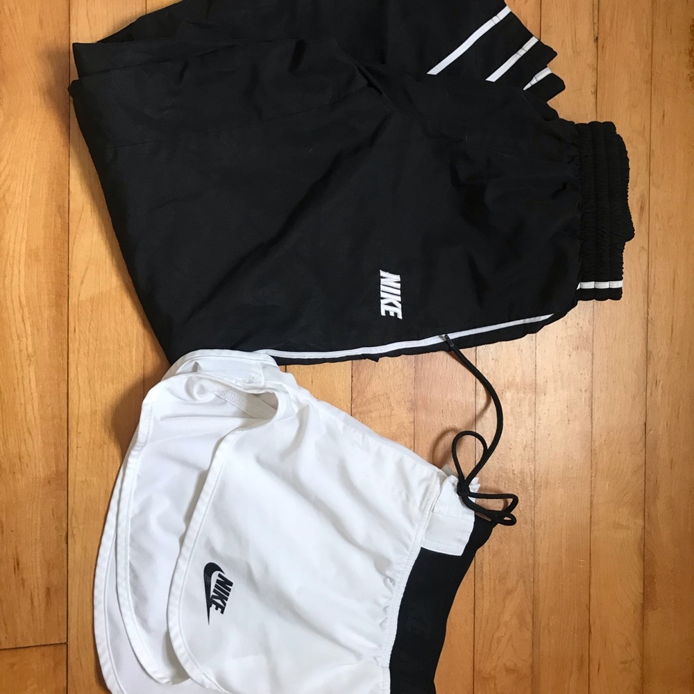 Nike shorts and track pants